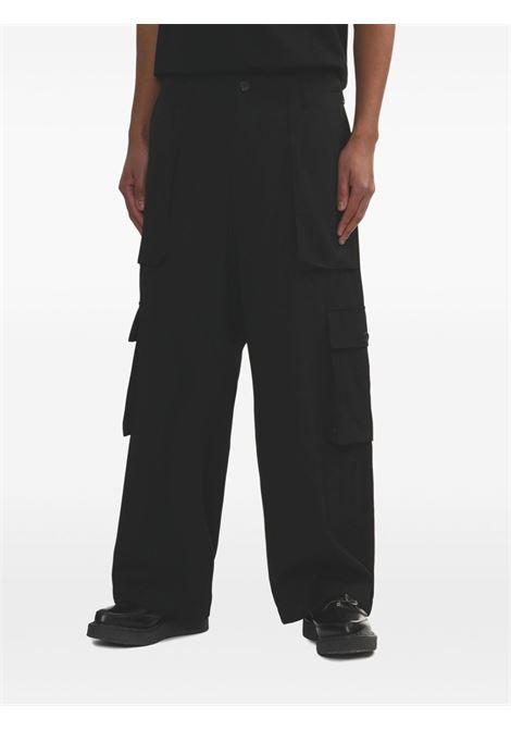 Pantaloni con tasche nero Yohji Yamamoto -  uomo Yohji Yamamoto | HPP601002